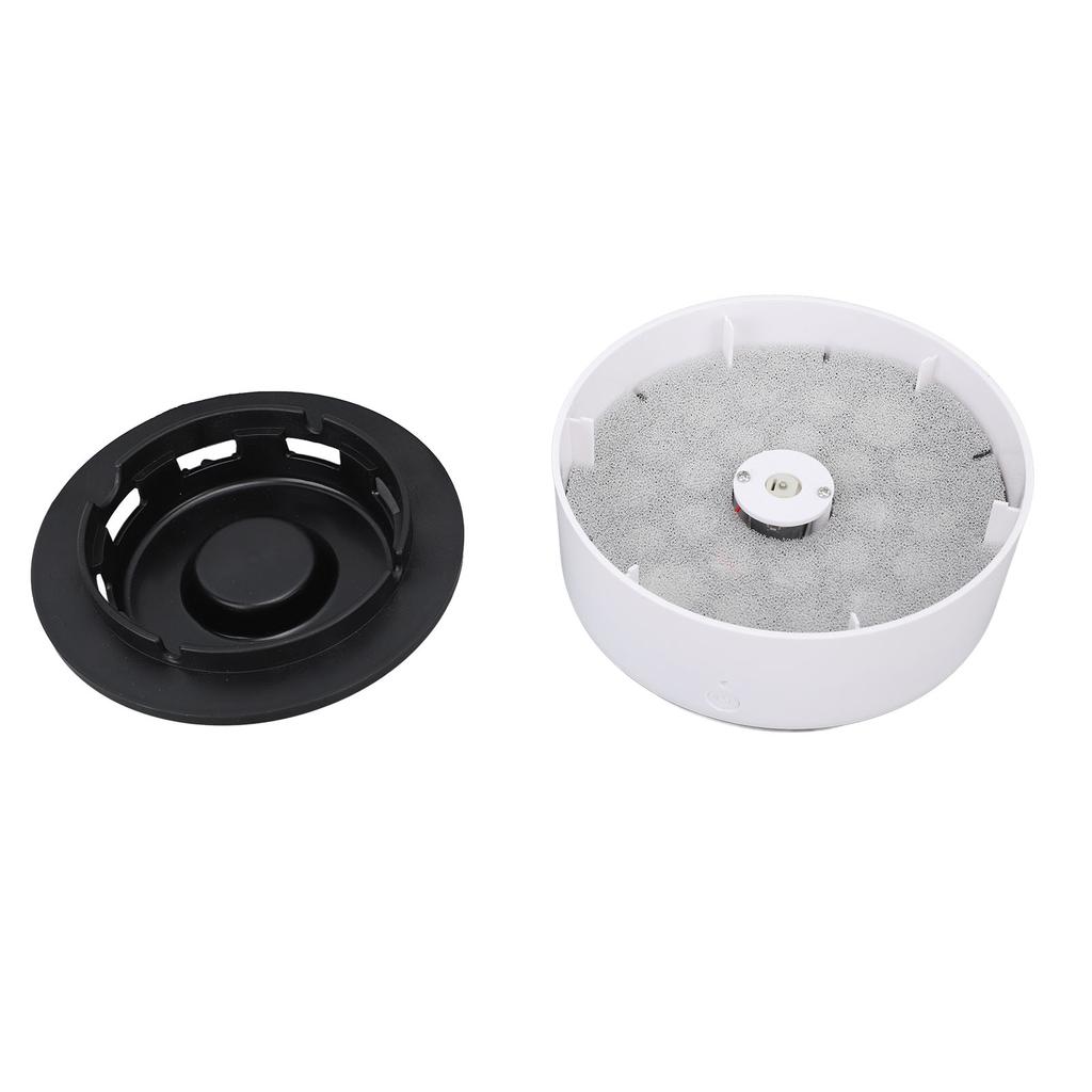 Air Purifier Ashtray Rapid Purification Low Noise Smokeless Ash Tray with Composite Filter for Home Car Office White