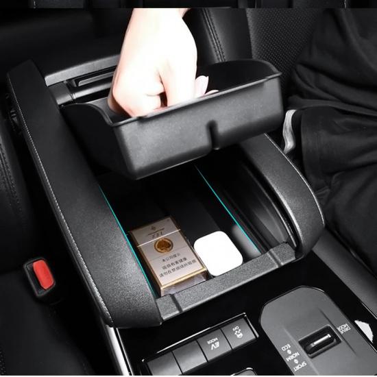 Pro Toyota Highlander XU70 2020 2021 2022 2023 2024 Autostředová loketní opěrka Úložný box Nádoba Držák Vkládací přihrádka
