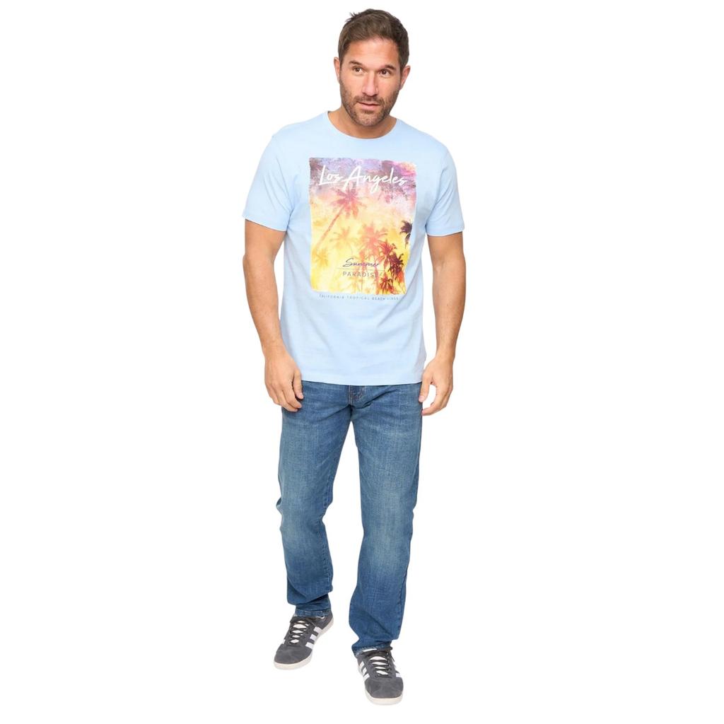 Bewley & Ritch Mens Lepalmz Cotton Slub T-Shirt