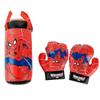 Luvas de Boxe para Crianças com Saco de Pancadas Brinquedos do Homem-Aranha Luvas de Super-Herói Homem-Aranha para Meninos Meninas