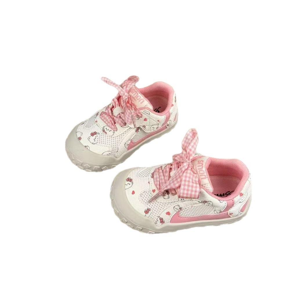 Girls' Cartoon Sneakers - Soft, Non-slip Casual Shoes for Spring & Autumn 2026