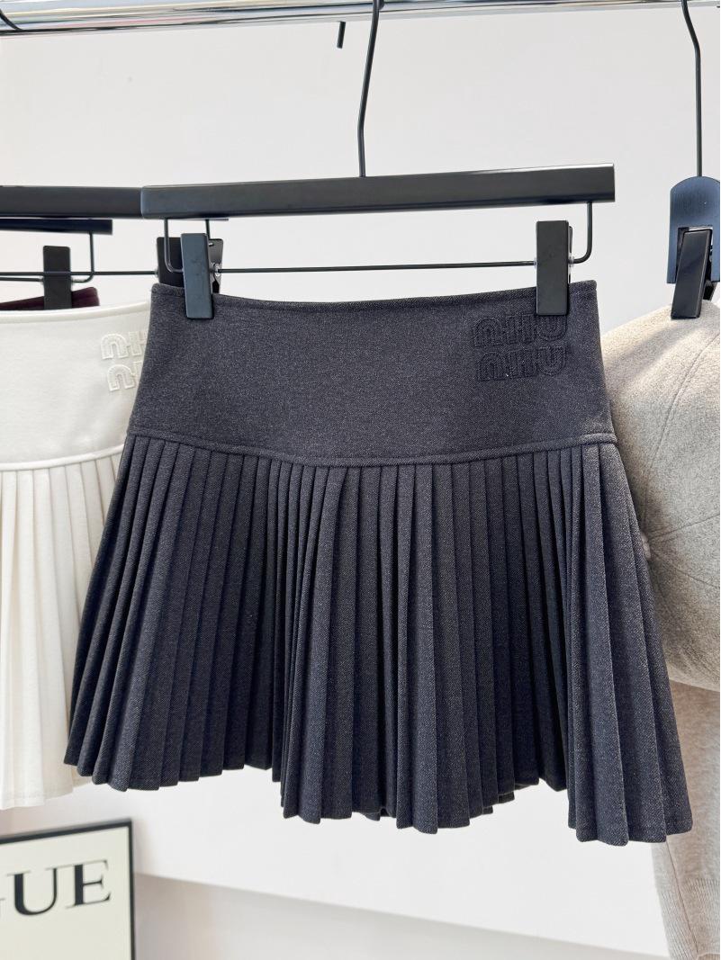 2025 A/W Women s Academy Style High-Waisted Pleated A-line Skirt - Versatile, Slimming, Anti-exposure Short Skirt. XL темно-серого