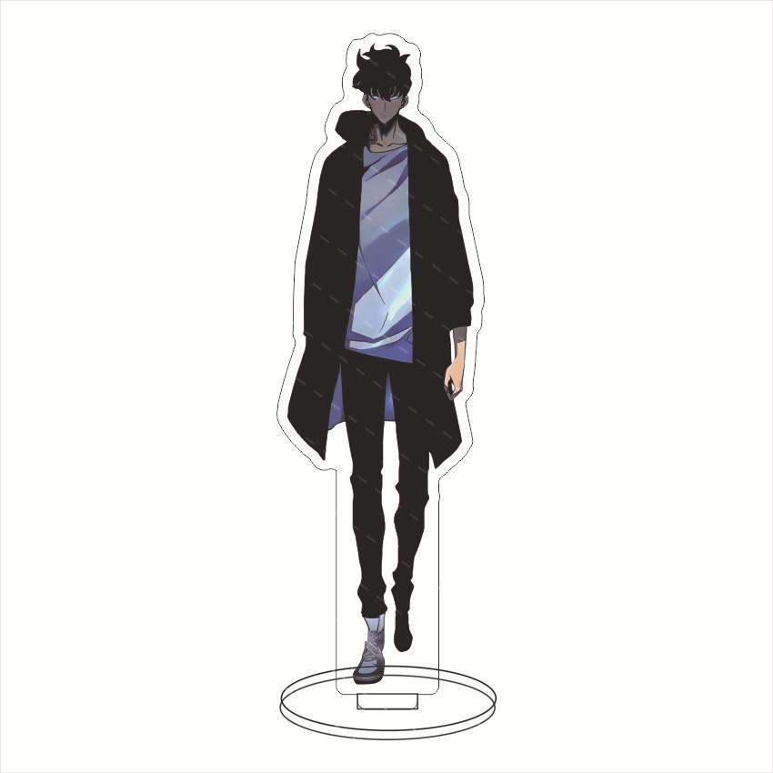 Anime Solo Leveling Korean Peripherals Full Acrylic Stand Figure Collectible Desk Ornaments Creative Birthday Gift For Friends