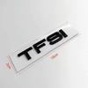 AAZN1 3D TFSI TDI Autoaufkleber ABS Buchstaben Logo Heckklappe Kofferraum Emblem Abzeichen Aufkleber für A3 A4 A5 A6 A7 A8 Q2 Q3 Q5 Q7 Zubehör