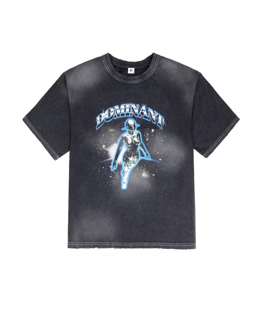 DOMINANT Spacemood Washing Tshirts_Black