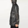 Y-3 Ss22 Concave Embossed Solid Color Letter Logo Zipper Windbreaker Men Outerwear Black HG8605