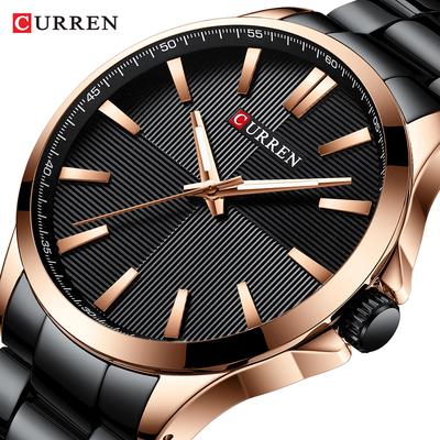 Watches Men Fashion Watch 2022 Luxury Stainless Steel Band Reloj Wristwatch Business Clock Waterproof  Relogio Masculino
