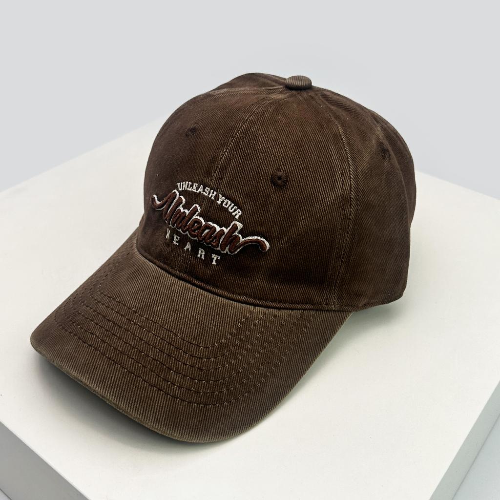 And Women Korean Style Ins 3D Letter Print Embroidery Baseball Caps Sun Protection Vintage All-Match Casual Peaked Hats College Style Fashion