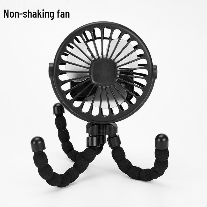 Clip-On Octopus Stroller Fan: Portable Cooling for Babies 115*235*40mm