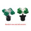 5Pcs Water Fog Cross Atomizing Nozzle 1/2" G1/2 with Male Threaded Connector Greenhouse Sprinkler Connector