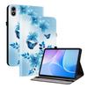 For Infinix Xpad 20 Leather Case Pattern Printed Stand Tablet Cover with Card Slots