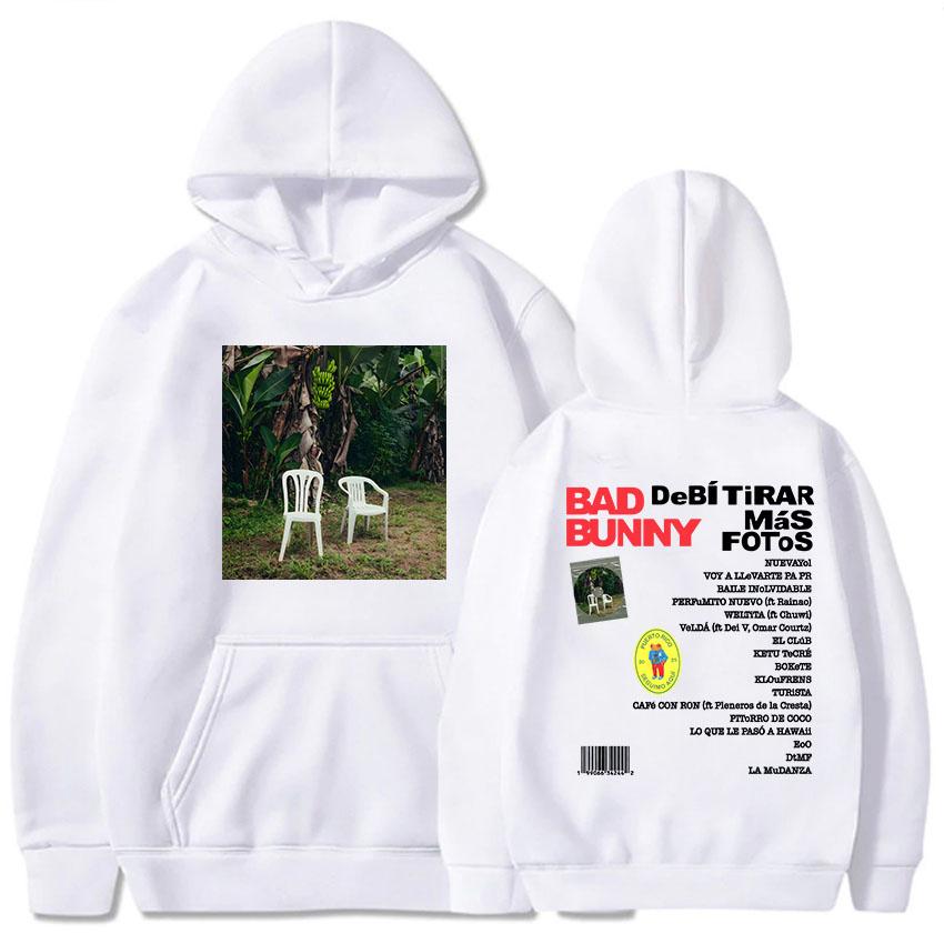 Women Clothes Bad Bunny DTMF Debí Tirar Más Fotos Hoodies 2025 Album Printing Sweatshirts Winter Casual Sudaderas Para Mujer