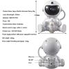 Astronaut Galaxy Projector 8 Color Nebula & Galaxy Night Light, Auto Timer, Remote Control, Portable Space Gift for Boys Girls