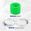 ACROPIX 35mm ID Gummi Midori Motorcykel Förgasare Adapter Insug Insugsrör Grenrör Adapter Stövelhylsa Gränssnitt (2 klämmor)