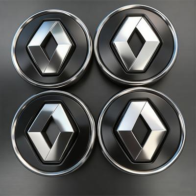 Coprimozzo Centrale per Ruote Auto Renault Copri Logo Accessori Decorativi Per RS Megane 2 3 4 Trafic Scenic 2 Clio Captur Twingo QM6