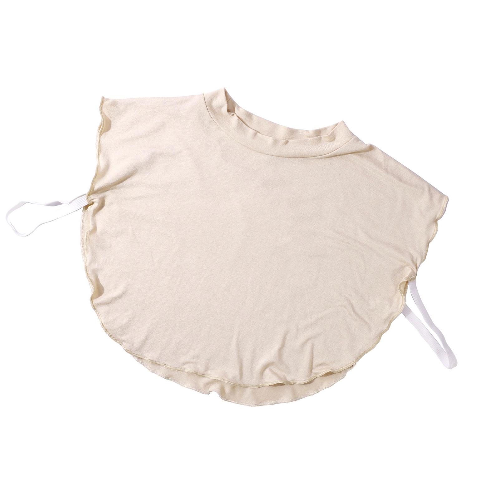 

Многоразовый воротник-стойка с отстегивающимся воротником для женщин и девочек, для рубашки и свитера, удобный манишка для повседневной носки бежевый