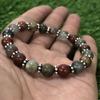 8mm Natural Red Blood Stone Gemstone Round Healing Stone Jewelry Handmade Beaded Bracelet 7.5" For Partywear CSB-13