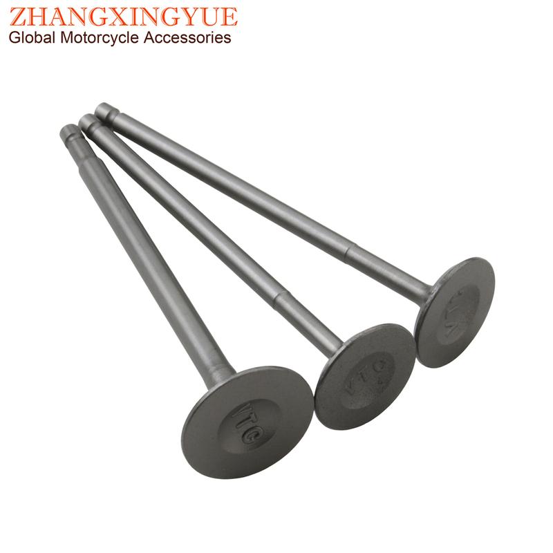 3pc Sprint150 Intake And Exhaust Valves For Vespa S 125 150 Sprint125 Primavera150 GTS Super 150 3V ie 4T B019320 B013716