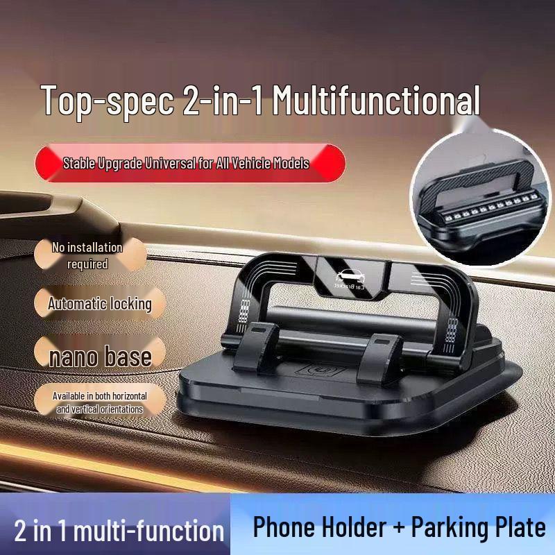 Multifunctional Car Phone Holder & Anti-slip Mat for Dashboard & Console