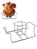 Beer Can Chicken Holder for Grill and Smoker, Premium Grade Stainless Steel Beer Chicken Stand with Handle
