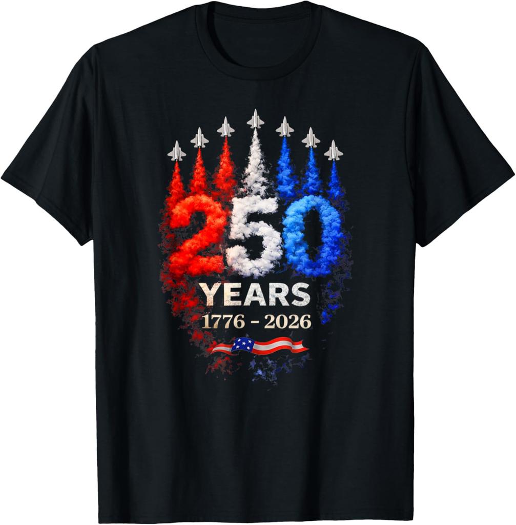 250 Anniversary USA Shirt Patriotic July 4th American Flag T Shirt