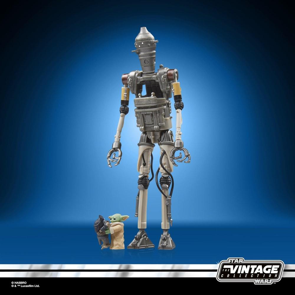 Hasbro Star Wars Vintage Collection IG-12 Grogu Anzellan Deluxe Mandalorian Action Figures 3-Pack 3.75-inch Collector