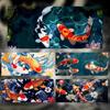 Colorful Koi Fish Beautiful Lucky Art Mouse Pad Large Thick Desk Pad Stitched Edges Gaming Mouse Mat For Pc