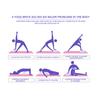 2Pcs Block Foam Brick Stretching Aid Gym Exercise Fitness For Yoga Pilates