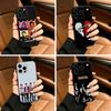 5 S-Seconds of S-Summer Band Phone Case For iPhone 12 13 14 15 16 17 Pro Max, Lightweight and Practical Soft Black Cover