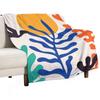 Matisse Bright Boho Botanical Throw Blanket Blankets For Baby Weighted Plaid Moving Blankets