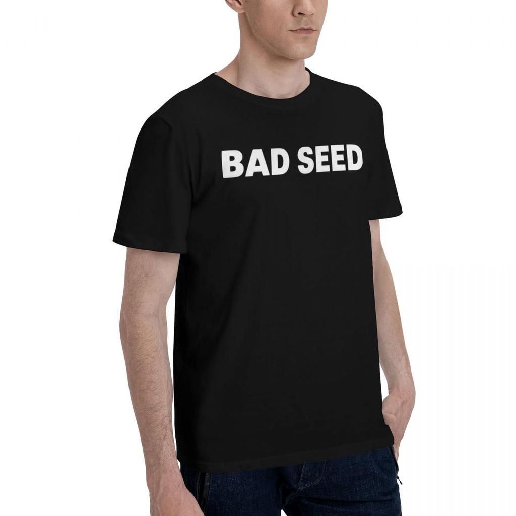Bad Seed Band 100 Cotton Casual Breathable Confortable Men Top Funny Mens TShirts Mens Shirt