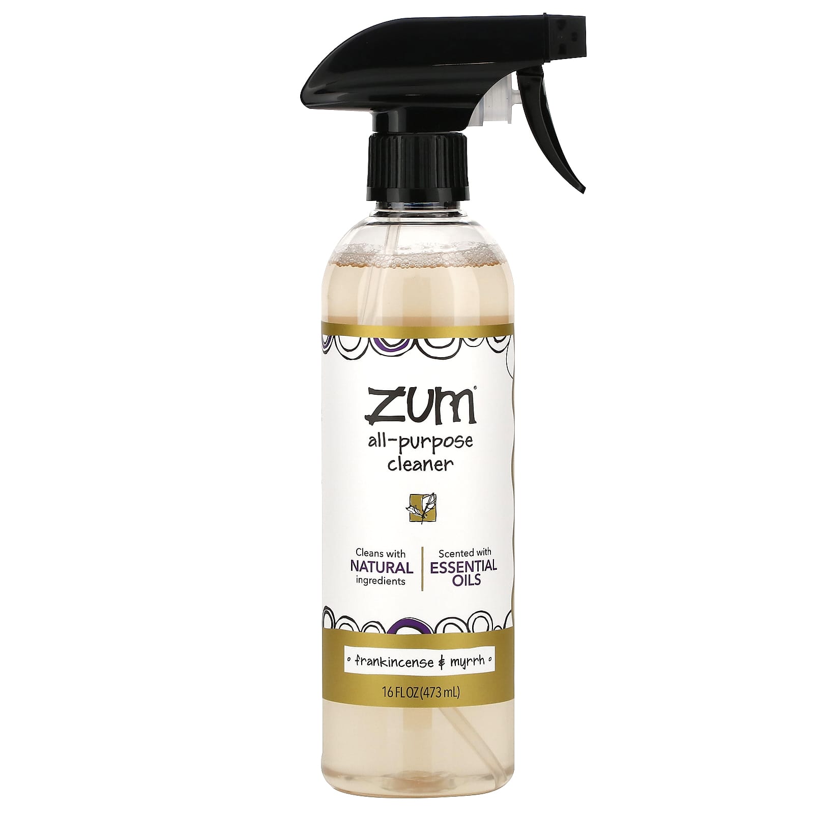 

Zoom Clean, Очиститель для гранита и столешниц, Ладан и мирра, 16 жидких унций