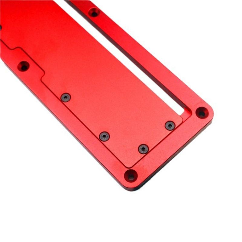 Table Cutter  Insert Aluminum Carpenter Cutter  Inversion Board Strong Strength  Cutter  Inversion Plate for Accurate Woodwork