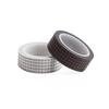 10M Μαύρο και άσπρο πλέγμα Washi Tape Ιαπωνικό χαρτί DIY Planner Ταινία κάλυψης Αυτοκόλλητες ταινίες Αυτοκόλλητα Διακοσμητικές ταινίες χαρτικής