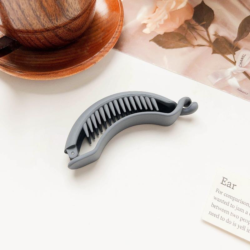 High-end Oval Duck ClipElegant Hair Clip Ponytail Buckle Clip Updo Grappling Clip and Hair Accessory