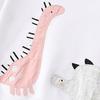 Girls Long Sleeve Sweatshirt Dinosaur Pattern Pullover Crew Neck Casual Top for Toddlers and Kids Soft Comfortable Fabric