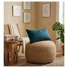 Coussin polyester uni 30 x 50 cm Pop color canard
