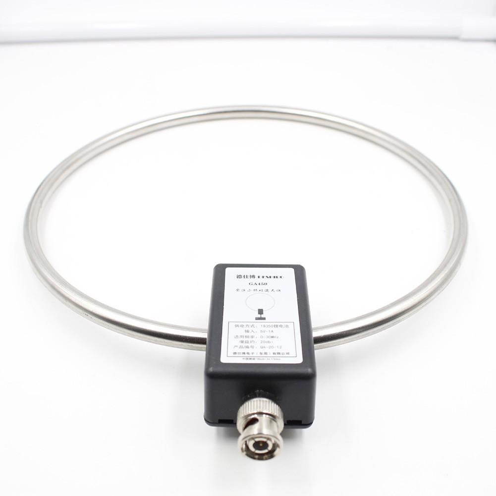 GA-450 Loop Antenna Short Medium Wave Radio SW 2.30-30MHz MW 522-1710KHz