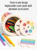Montessori Color Sorting Matching Toys Wooden Shape Recognition Toy Kids Math Learning Educational Toys Todders Fine Motor Gifts