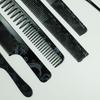 6-Piece High-End Hair Styling Comb Set for Barber and Salon Use