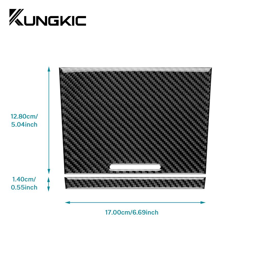 Real Soft Carbon Fiber Sticker For Subaru Legacy Outback 2015 2016 2017 2018 2019 LHD RHD Car Front Door Strip Interior Trim