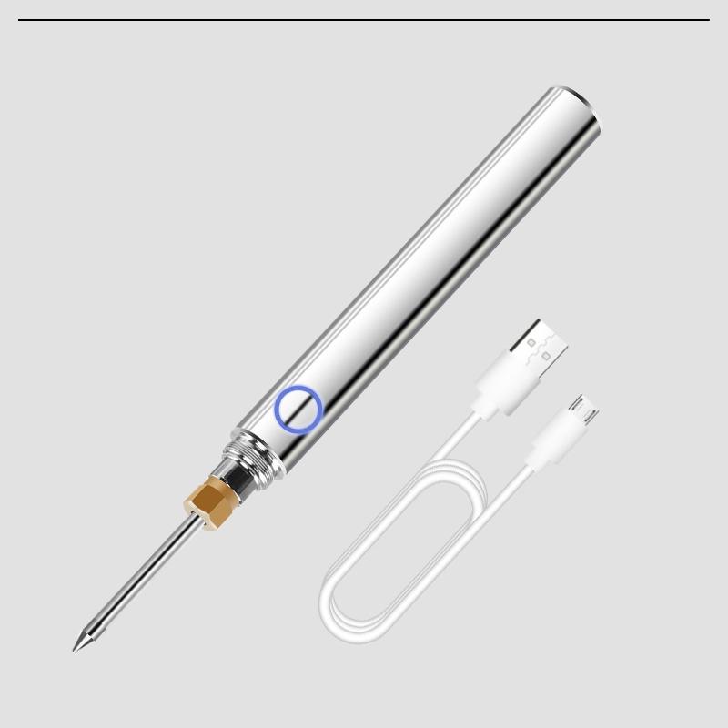

Hot Sale Wireless Soldering Iron Rechargeable Soldering Iron 6 Seconds Tin Usb Soldering Iron 510 Interface Soldering Iron Tip срібний
