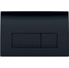 Betätigungsplatte Geberit Delta 50 schwarz RAL 9005 115119DW1