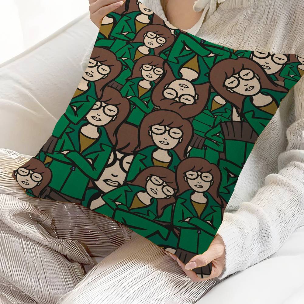 Anime D-Daria Pillow Cover Sofa Cushion Cover Home Room Decoration Children Gift