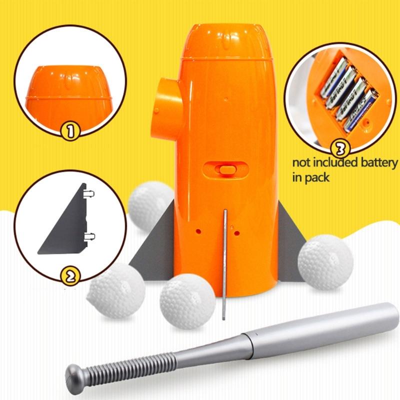 Baseball Shooting Machine Baseball Launchers Softball Pitching Toy Electronic Baseball Machine Baseball Trainer Machine