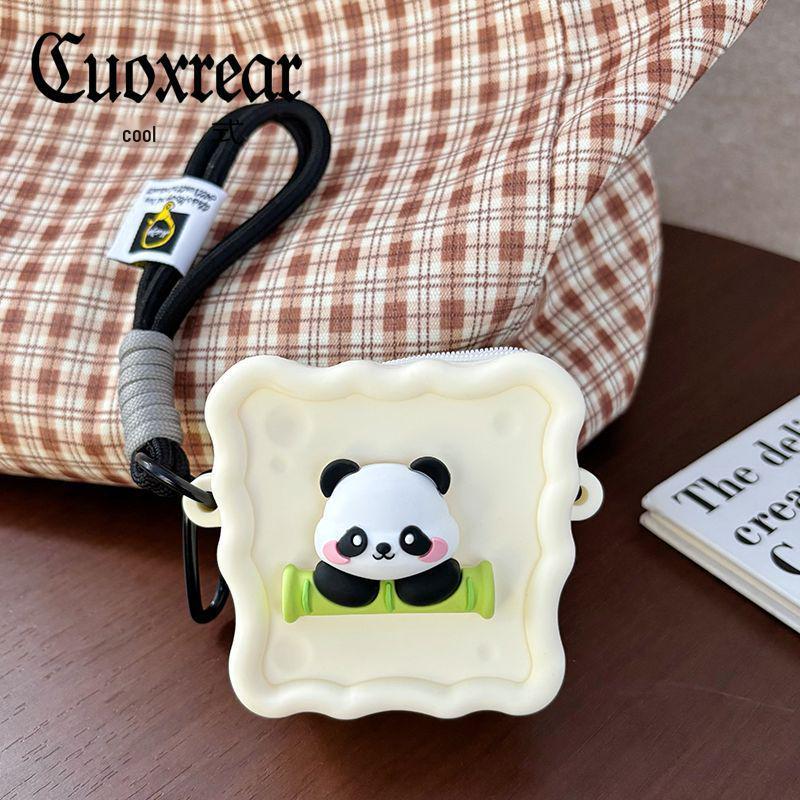 

Capybara Silicone Coin Purse: Cute Cartoon Panda Mini Bag & Earphone Holder for Kids