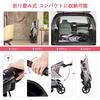 Wangmao Pet 3 Dog For Cats and For Multiple Front Wheel Rotates Rear Wheel Easy To For Nursing Pet Load Capacity 15kg Cart, Folding, Wheels, Stroller,