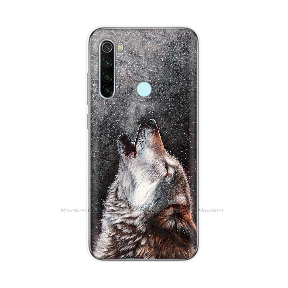 For Xiaomi Redmi Note 8T 8 T Case Silicone Painting Soft TPU for Xiaomi Redmi Note 8 Pro Note8 8T Global Case Cover Fundas Coque