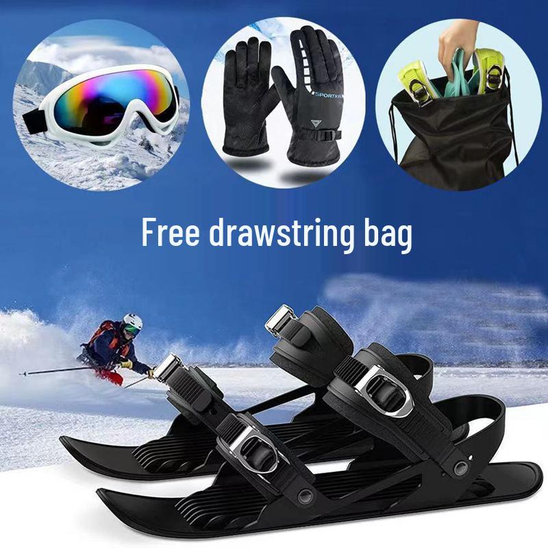 2026 Freestyle MiniSki Schuhe: Mini-Ski-Board für Schnee-Spiele - Ausgabe zum Jahr des Pferdes