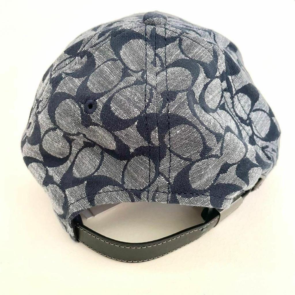 [USED] Coach Signature Baseball Hat, Men's, Sizes XS and S